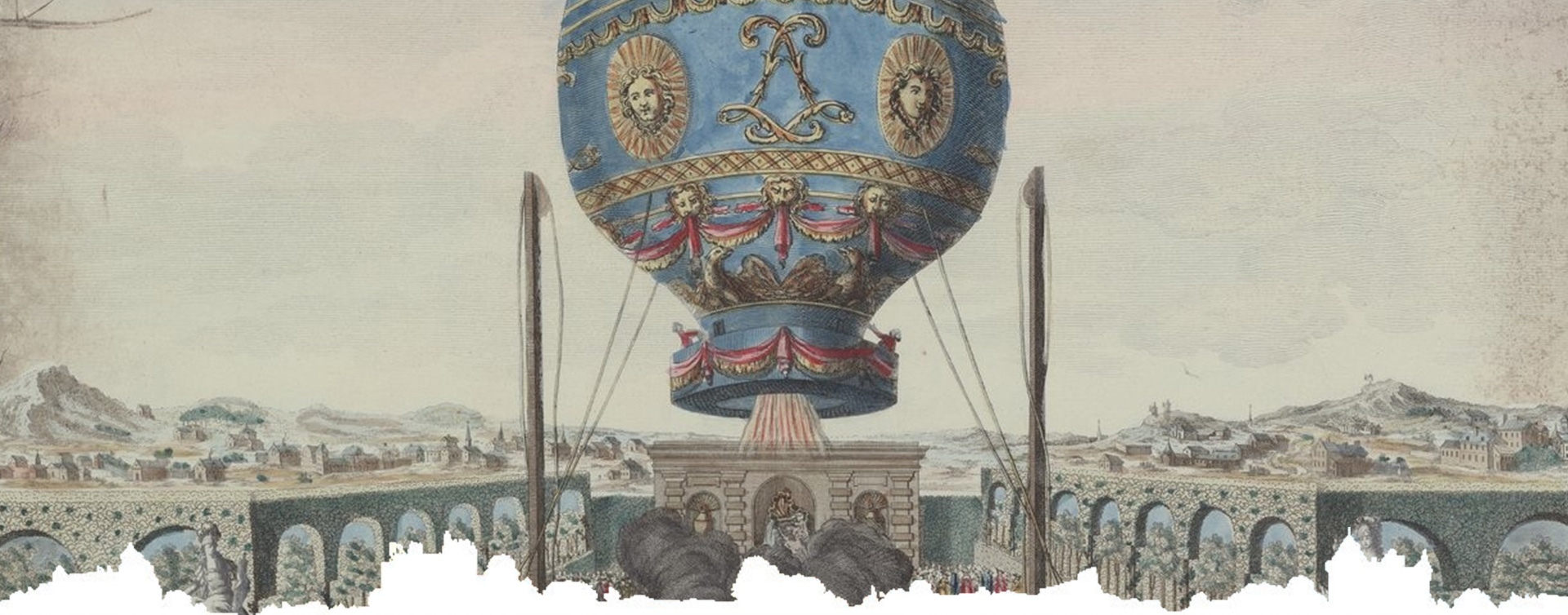 Histoire de la montgolfière Montgolfière & Châteaux